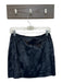 Kors Michael Kors Size 6 Black Faux Fur Back Zip Mini Skirt Black / 6