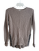 Autumn Cashmere Size XS Brown Cashmere Blend Round Neck Long Sleeve Knit Sweater Brown / XS