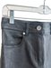 Givenchy Size 36 Black Lambskin High Rise Zip Fly 5 Pocket Skinny Pants Black / 36