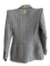 Adidas Ivy Park Size S Black & White Cotton Blend Button Down Houndstooth Jacket Black & White / S
