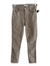 7 For All Mankind Size 29 Beige Cotton Blend Tweed 5 Pocket High Rise Pants Beige / 29