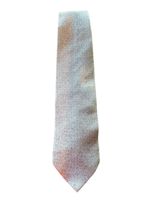 Armani Gray Silk Abstract Men's Ties Gray