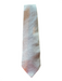 Armani Gray Silk Abstract Men's Ties Gray