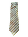 Armani Green & Blue Silk Striped Men's Ties Green & Blue