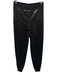 All Saints Size 2 Black Polyester Sequin Elastic Waist High Rise Jogger Pants Black / 2