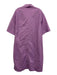 COS Size 4 Light Purple Cotton Shirt Dress Button Down Midi Short Sleeve Dress Light Purple / 4