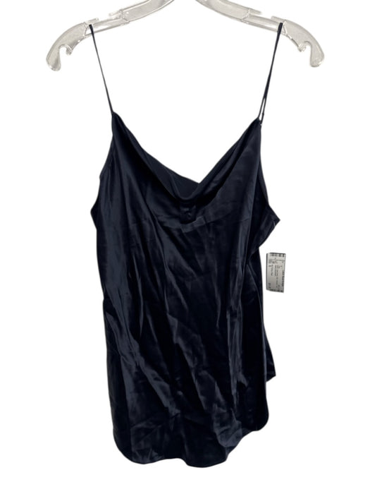 5a7 Cinq a Sept Size S Dark Navy Silk Camisole Cowl Neck Top Dark Navy / S