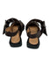 Ganni Shoe Size 38 Brown, Silver & Black Leather Silver Hardware Buckle Sandals Brown, Silver & Black / 38