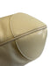 Salvatore Ferragamo Cream White Leather Logo Detail Buckle Accents Bag Cream White