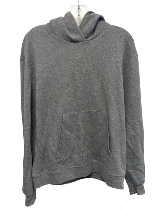 John Elliot Size 1 Gray Cotton Blend Solid Sweatshirt Hoodie Men's Jacket Gray / 1