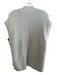 Ted Baker Size 2 Cream Polyamide Blend Mock Neck Chunky Knit Sweater Cream / 2