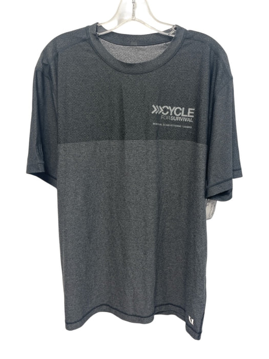 Vuori Size XL Gray Athleisure Men's Short Sleeve Shirt Gray / XL