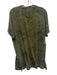 Lululemon Size Est XL Green Polyester Athleisure Men's Short Sleeve Shirt Green / Est XL