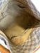 Louis Vuitton Cream, Brown & Blue Coated Canvas Damier Azur Open Top Bag Cream, Brown & Blue / MM