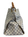 Louis Vuitton Cream, Brown & Blue Coated Canvas Damier Azur Open Top Bag Cream, Brown & Blue / MM