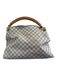 Louis Vuitton Cream, Brown & Blue Coated Canvas Damier Azur Open Top Bag Cream, Brown & Blue / MM