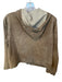 The Territory Ahead Size MP Taupe Suede Hood Full ZIp Front Pocket Jacket Taupe / MP