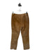 Revue Size 4 Camel Suede High Waist Straight Leg Pants Camel / 4