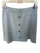 Generation Love Size M Baby Blue Rayon Elastic Waist Buttons Mini Skirt Baby Blue / M