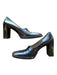 Gucci Shoe Size 8.5 Black Leather Block Heel Square Toe Pumps Black / 8.5