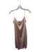 Diane Von Furstenberg Size 8 Rose Polymide Blend Spaghetti Strap V Neck Dress Rose / 8