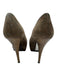 Stuart Weitzman Shoe Size 6 Dark Gray Suede Almond Toe Platform Stiletto Pumps Dark Gray / 6