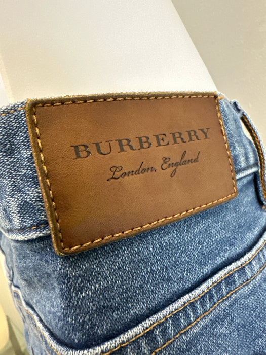 Burberry Size 40 medium dark wash Cotton Blend Solid Jean Men's Pants