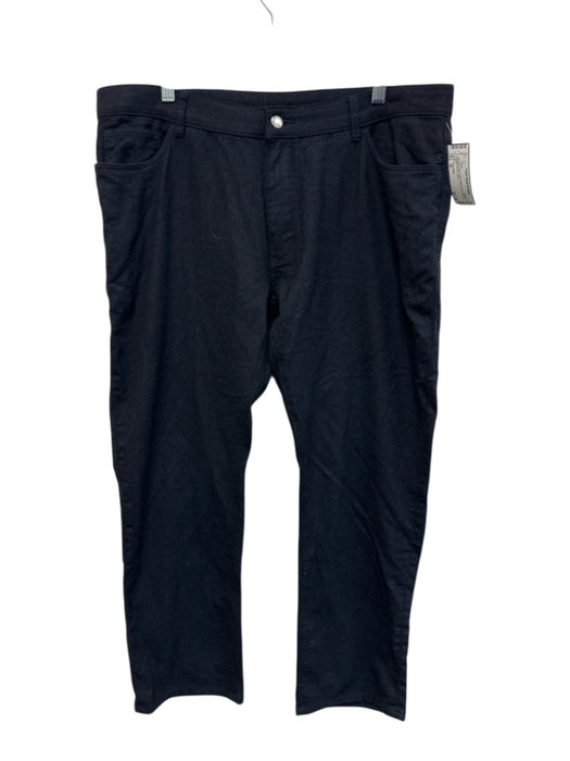 Peter Millar Size 38 Dark Navy Wool Solid Mid rise Men's Pants Dark Navy / 38