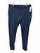Peter Millar Size L Dark Navy Cotton Seersucker Mid rise Men's Pants Dark Navy / L