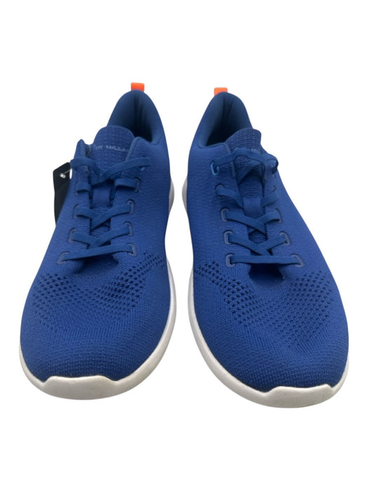 Peter Millar Shoe Size 13 Navy Synthetic Running Lace Up Perforated Men's Shoes Navy / 13