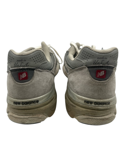 New Balance Shoe Size 13 AS IS Gray Leather & Synthetic Lace Up Sneaker Shoes Gray / 13