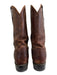 Tecovas Shoe Size 12.5 AS IS Brown Leather Cowboy Square Toe Half Calf Boots Brown / 12.5