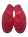 Nike Air Jordan Shoe Size 13 Red & White Leather Lace Up Color Block Men's Shoes Red & White / 13