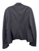 Theory Size 10 Navy Blue Viscose & Polyamide Buttons Blazer Jacket Navy Blue / 10