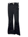 Frame Size 25 Charcoal Black Missing Fabric Tag Denim High Rise Flare Jeans Charcoal Black / 25