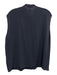 Vince Size L Slate Blue Silk Tie Neck Sleeveless Top Slate Blue / L