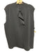 Vince Size L Slate Blue Silk Tie Neck Sleeveless Top Slate Blue / L