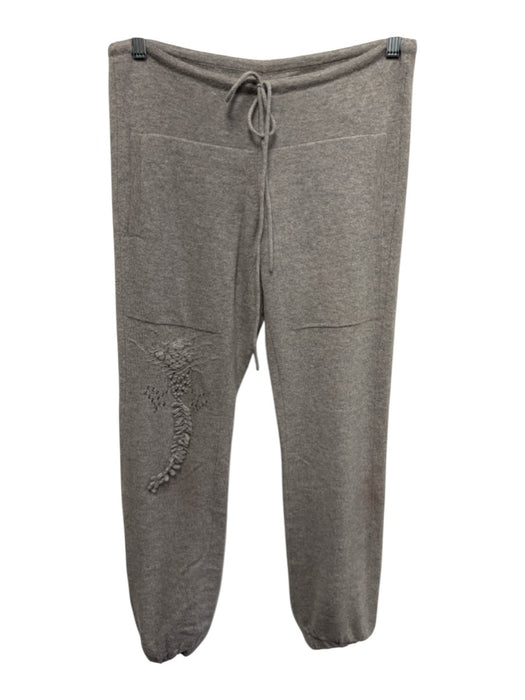 Made in Scotland Size XS/S Gray Cashmere Long Sleeve Hood Jogger Pant Set Gray / XS/S