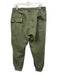 Greg Lauren Size 3/ US 8 Olive Cotton Blend Cargo Jogger Pants Olive / 3/ US 8