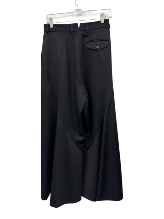 support surface Size 1/S Black Polyester Wide Leg Pleats Trouser Pants Black / 1/S