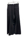 support surface Size 1/S Black Polyester Wide Leg Pleats Trouser Pants Black / 1/S