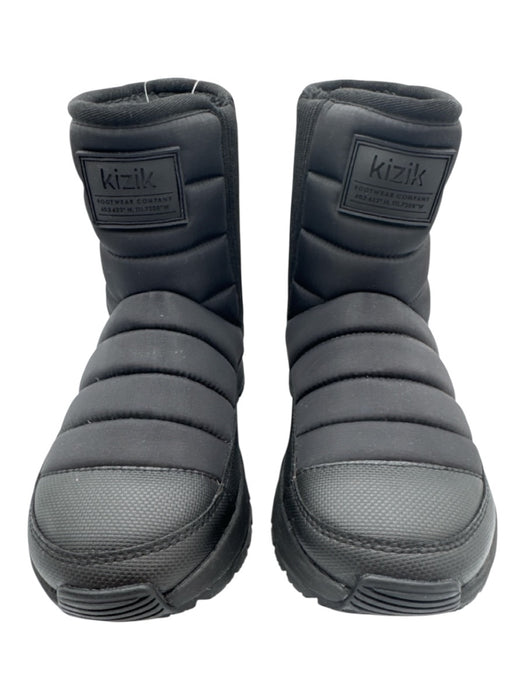 Kizik Shoe Size 7 Black Nylon Rubber Sole Bootie Snow Boots Boots Black / 7