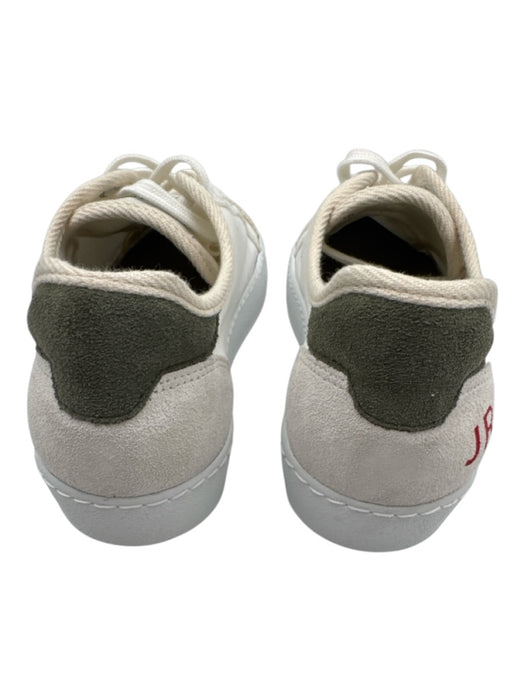 Inkerman Shoe Size 38 Off White Canvas Logo Low Top Sneakers Off White / 38