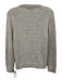 Il Borgo Size 42 Light Gray Cashmere Blend Long Sleeve Knit Sweater Light Gray / 42