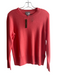 J Crew Size Small Salmon Cashmere Long Sleeve Crew Neck Ribbed Accents Sweater Salmon / Small
