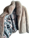 Peri Luxe Size Small Pale Pink Rex Rabbit Clip Close Pockets Jacket Pale Pink / Small