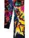 Versace Jeans Couture Size 2 Black & Multi Cotton High Rise Graffiti Jeans Black & Multi / 2
