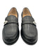 Christian Louboutin Shoe Size 40 Black Leather Upper Logo Detail Slip On Loafers Black / 40