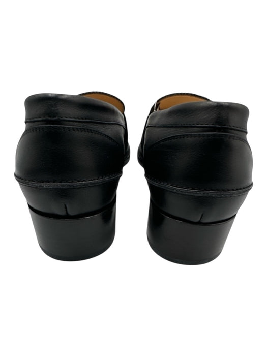 Christian Louboutin Shoe Size 40 Black Leather Upper Logo Detail Slip On Loafers Black / 40