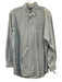 Ralph Lauren Size 15 Light blue Cotton Solid Button Down Men's Long Sleeve Shirt Light blue / 15